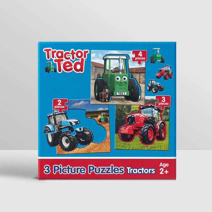 Tractor Ted Tractors 3 Picture Puzzles