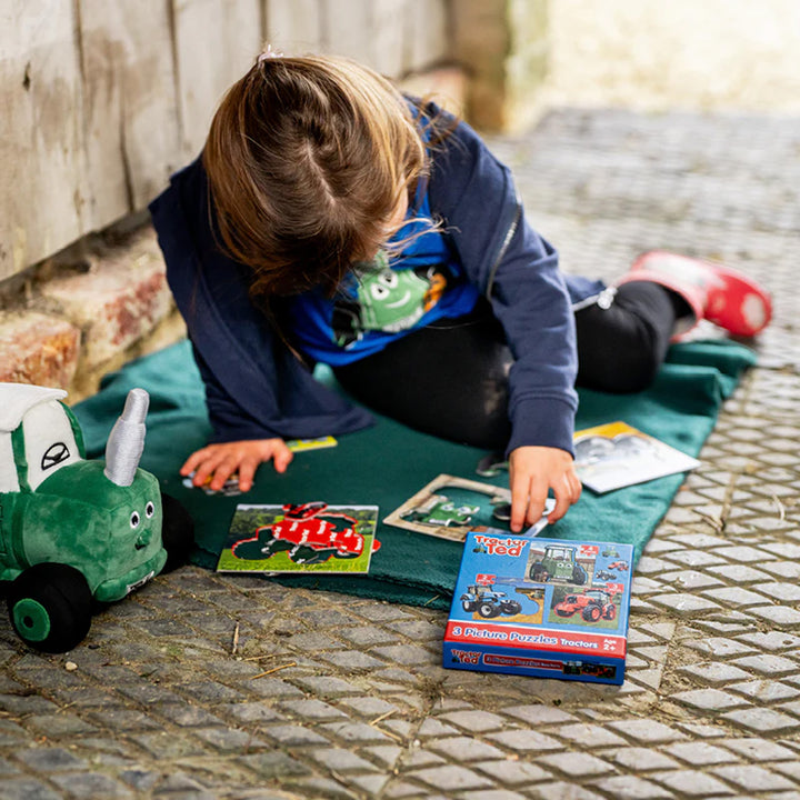 Tractor Ted Tractors 3 Picture Puzzles
