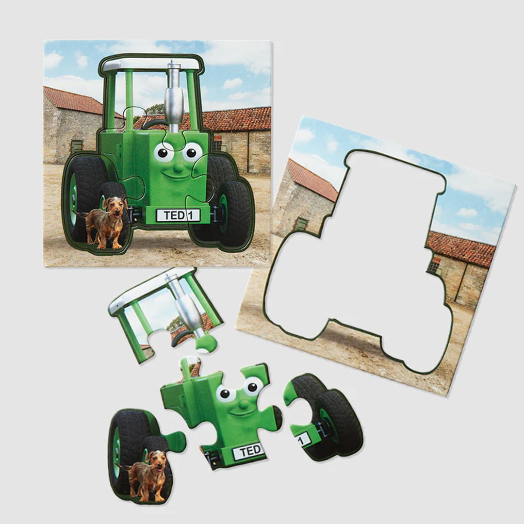 Tractor Ted Tractors 3 Picture Puzzles