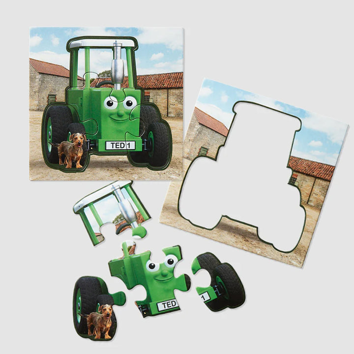 Tractor Ted Tractors 3 Picture Puzzles