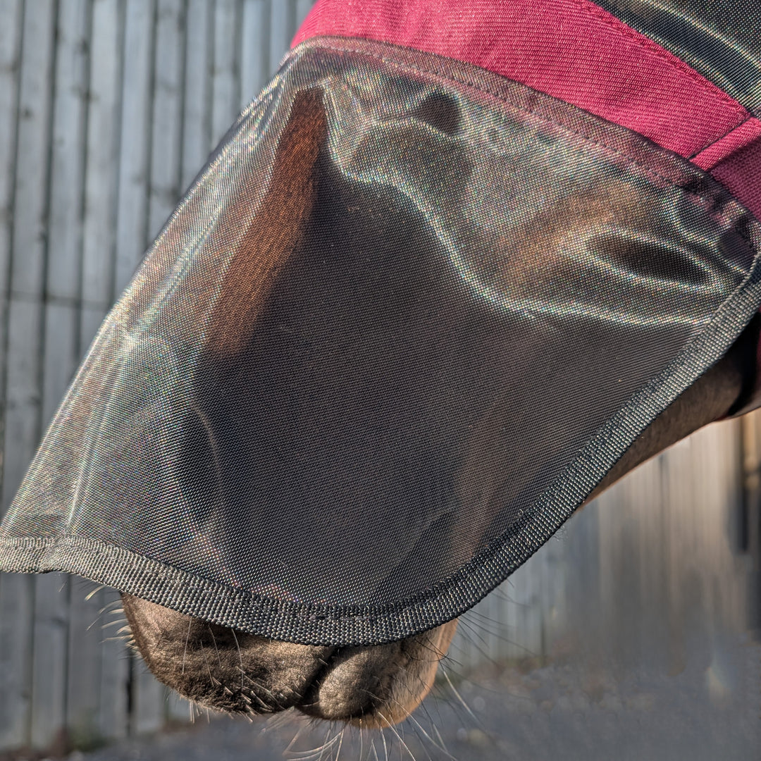 Millbry Hill Fly Mask with Ears & Nose