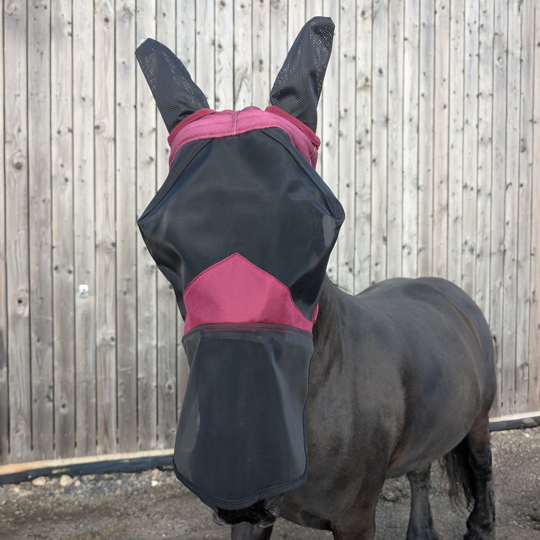 Millbry Hill Fly Mask with Ears & Nose