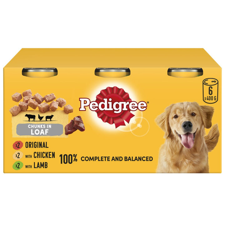 Pedigree Tins Mixed Selection In Loaf