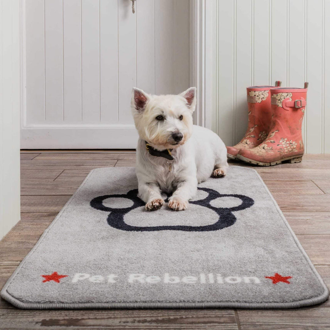 Pet Rebellion Stop Muddy Paws Rug