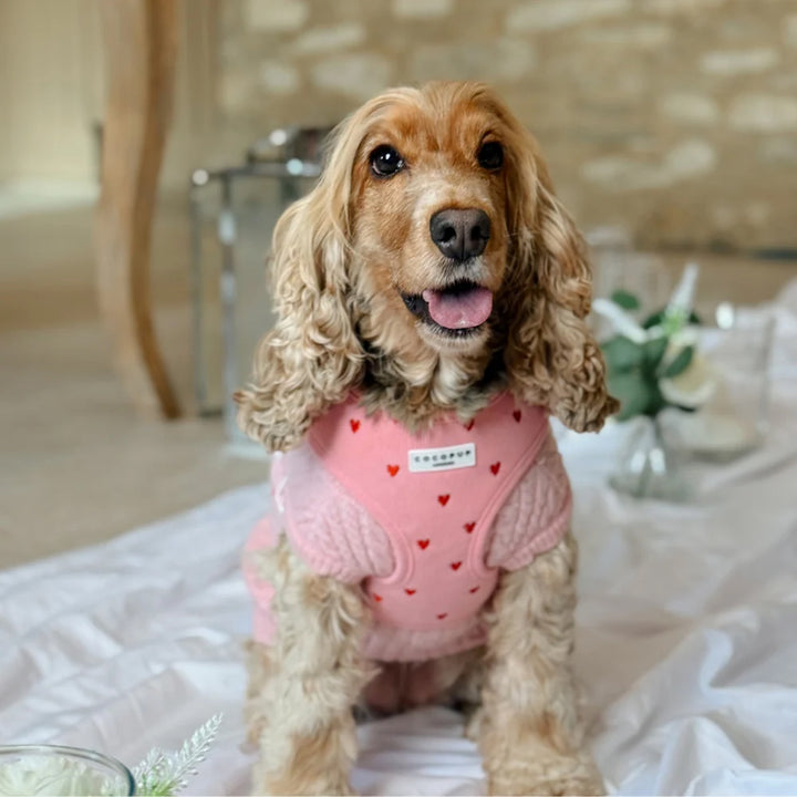 Cocopup Pink Heartstrings Cord Harness