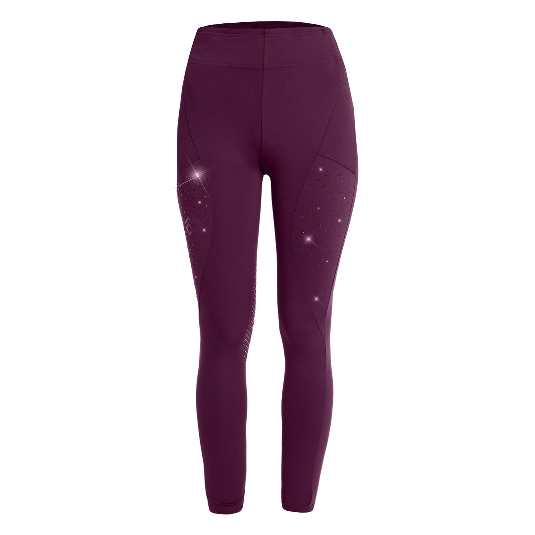 Aztec Diamond Ladies Crystal Full Seat Leggings