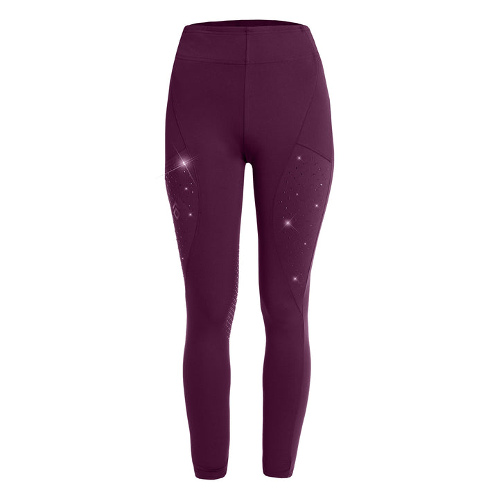 Aztec Diamond Ladies Crystal Full Seat Leggings