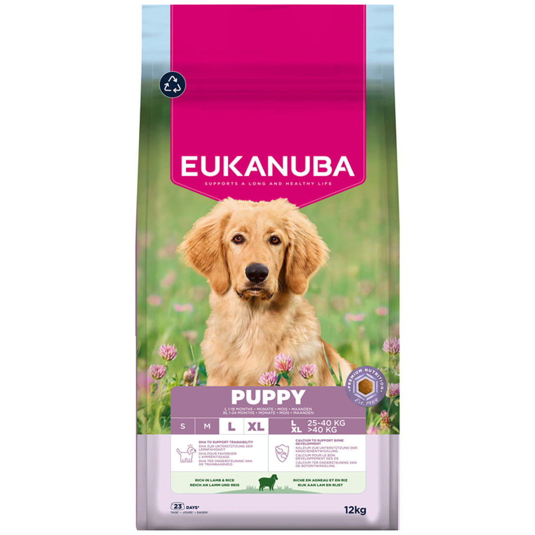 Eukanuba Puppy Food with Lamb & Rice