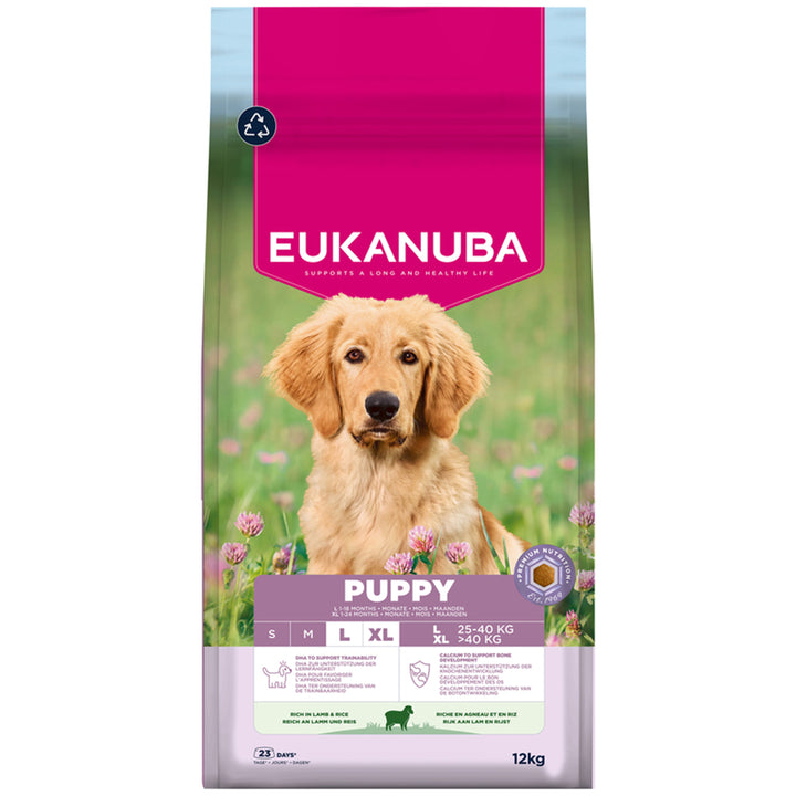Eukanuba Puppy Food with Lamb & Rice