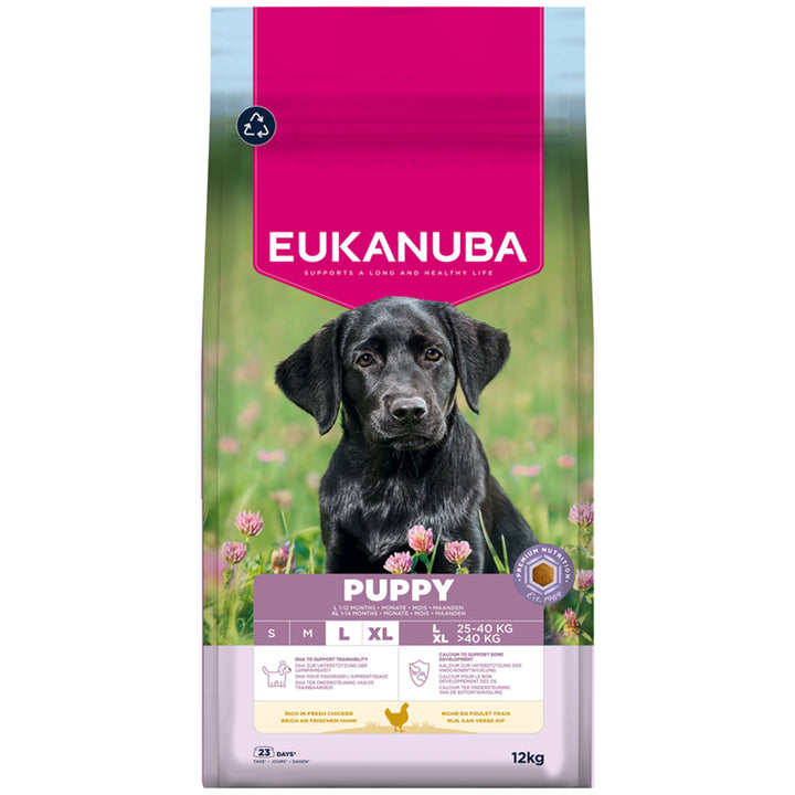 Eukanuba Puppy Large Breed Dog Food with Chicken