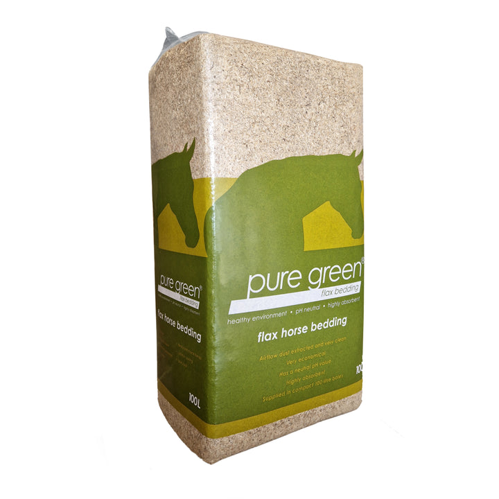 Equisupplies Pure Green Flax Bedding