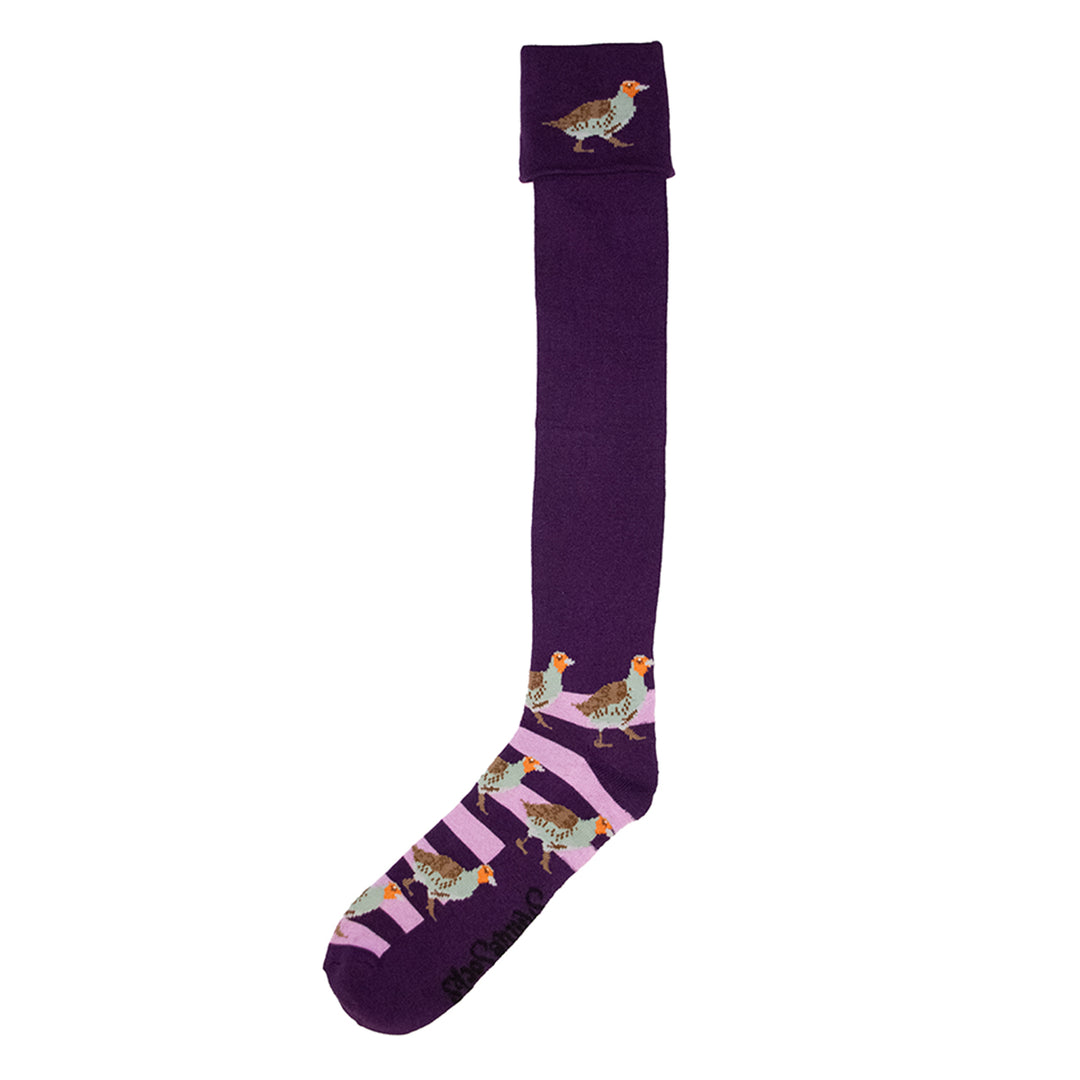Shuttle Socks Ladies Partridge Shooting Socks