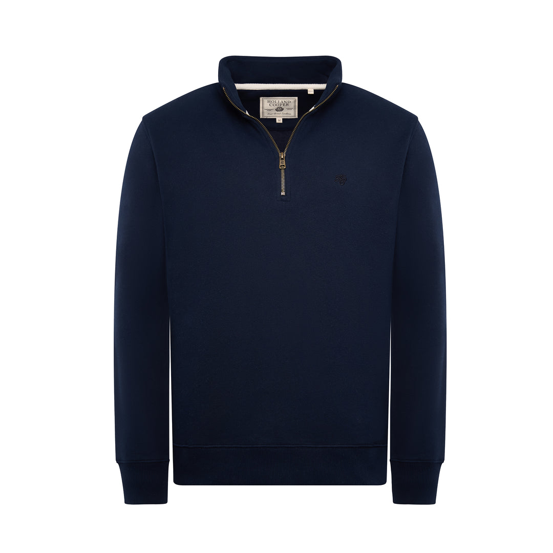 Holland Cooper Mens Quarter Zip Sweat