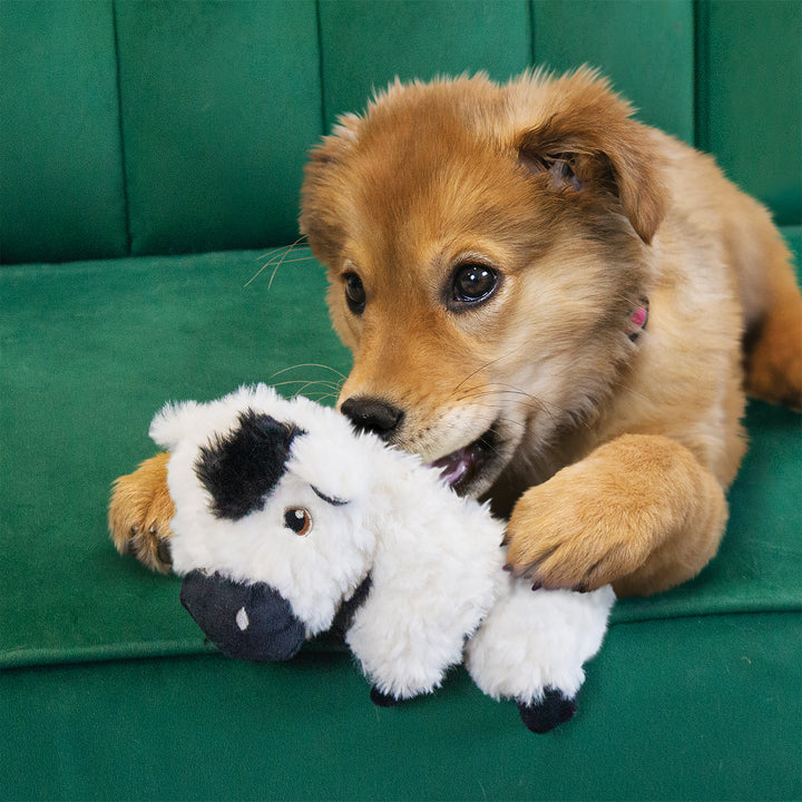 KONG Comfort Tykes Cow Dog Toy