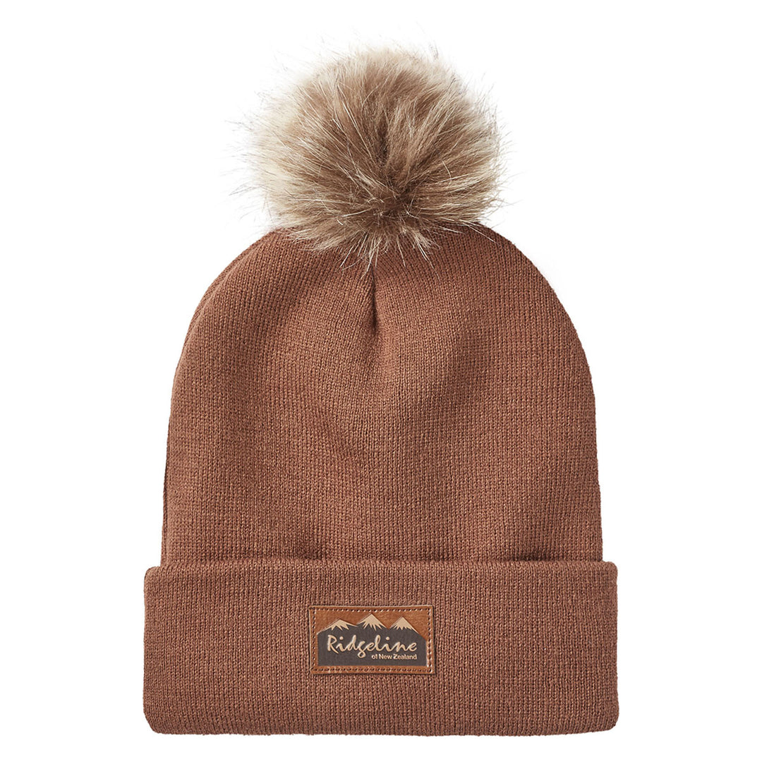 Ridgeline Mens Heritage Fine Knit Bobble Hat
