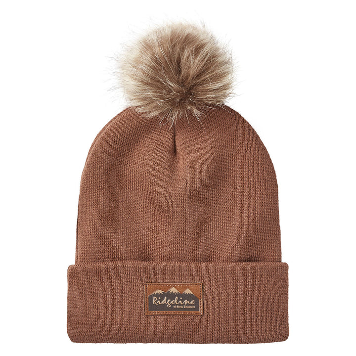 Ridgeline Mens Heritage Fine Knit Bobble Hat