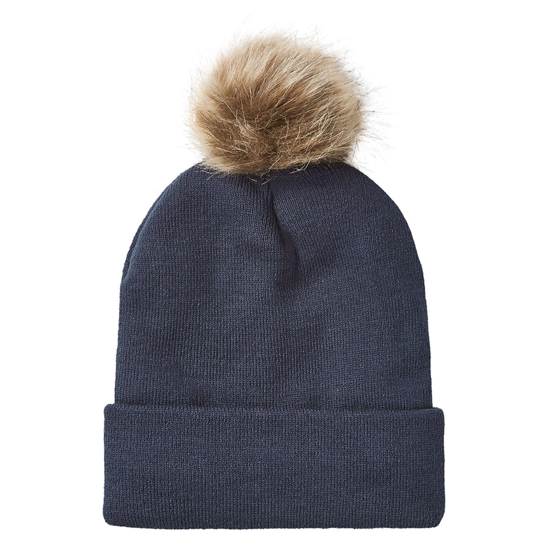 Ridgeline Mens Heritage Fine Knit Bobble Hat
