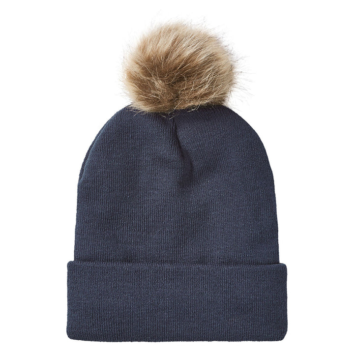 Ridgeline Mens Heritage Fine Knit Bobble Hat