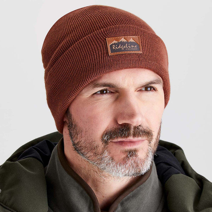Ridgeline Mens Heritage Fine Knit Beanie