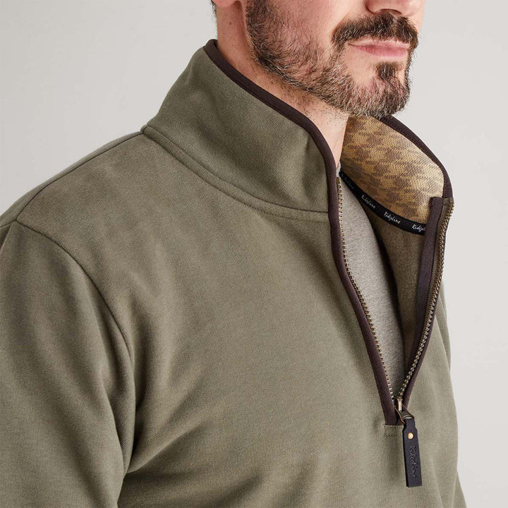 Ridgeline Mens Brancaster 1/4 Zip Top