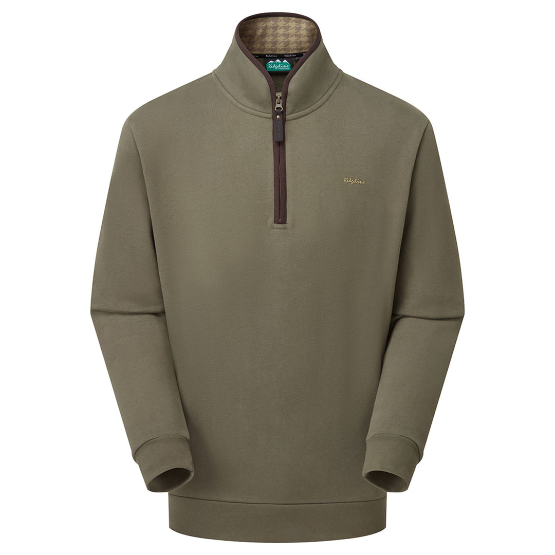 Ridgeline Mens Brancaster 1/4 Zip Top
