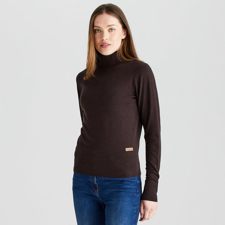Ridgeline Ladies Melford Knit Roll Neck