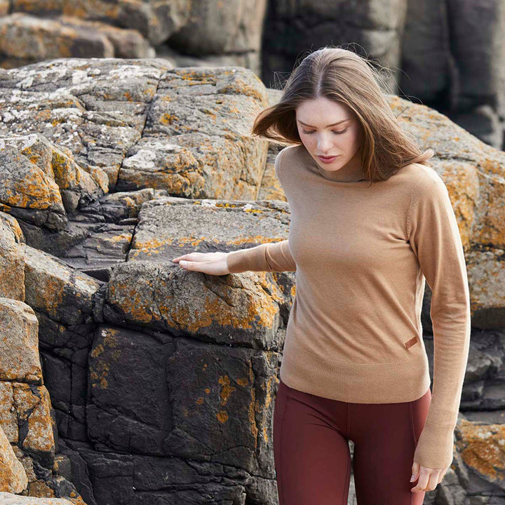 Ridgeline Ladies Melford Knit Roll Neck