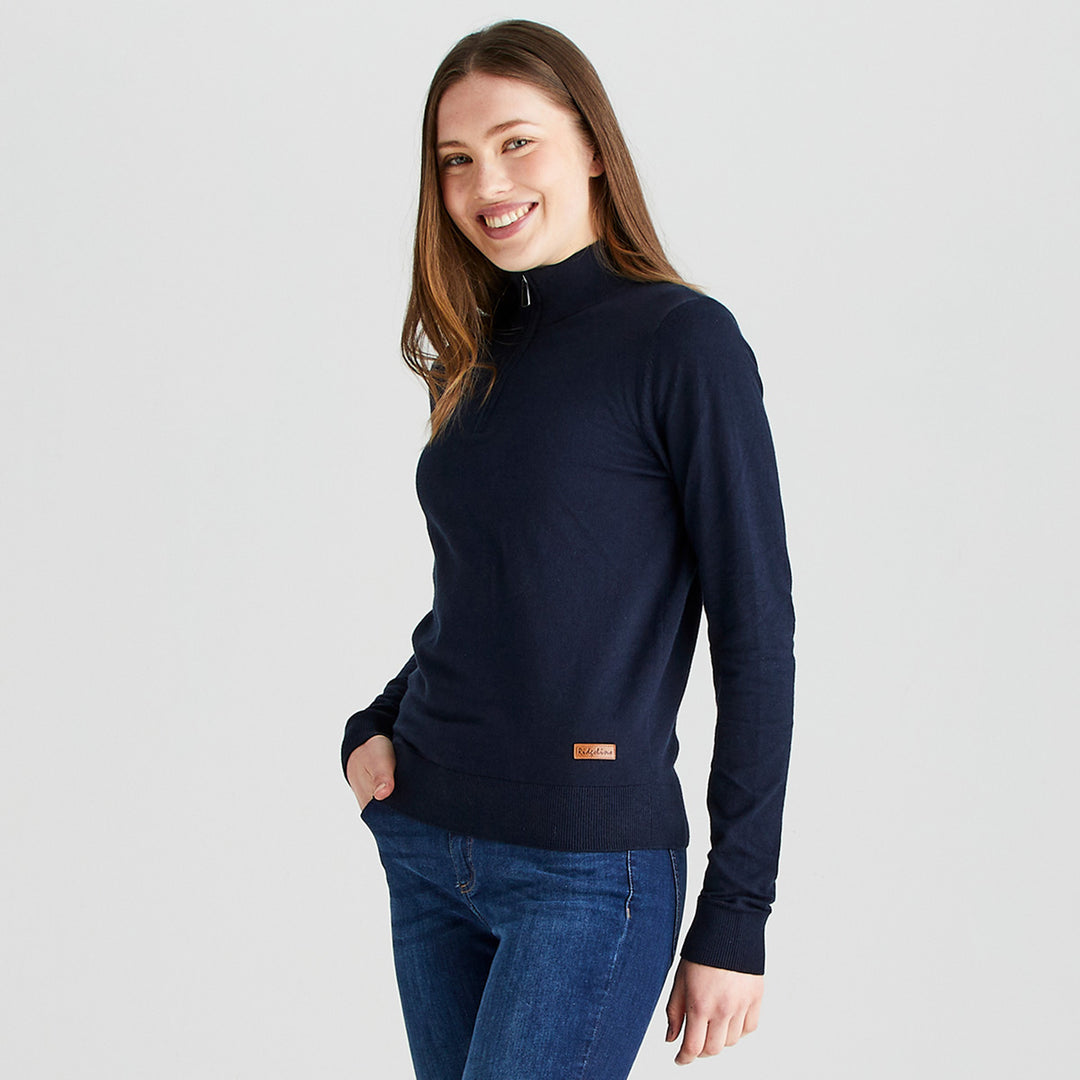 Ridgeline Ladies Melford Knit Quarter Zip