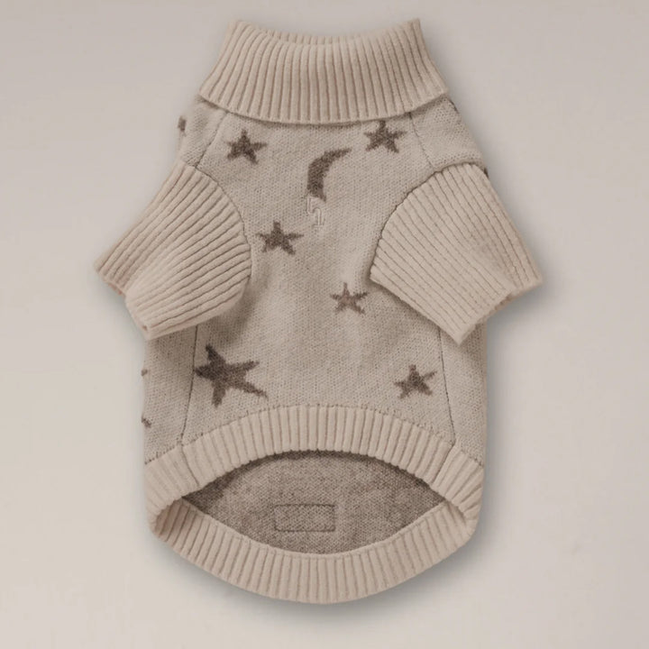 By Teddy Roll Neck Dog Knit