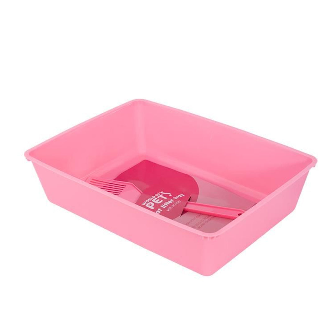 Smart Choice Cat Litter Tray With Scoop