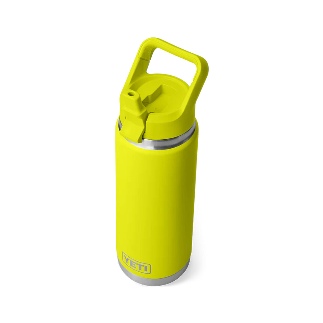 Yeti Rambler 26 oz Colour Straw Bottle - Fire Fly Yellow