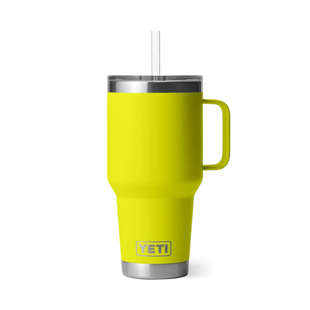 Yeti Rambler 35 oz Straw Mug - Fire Fly Yellow