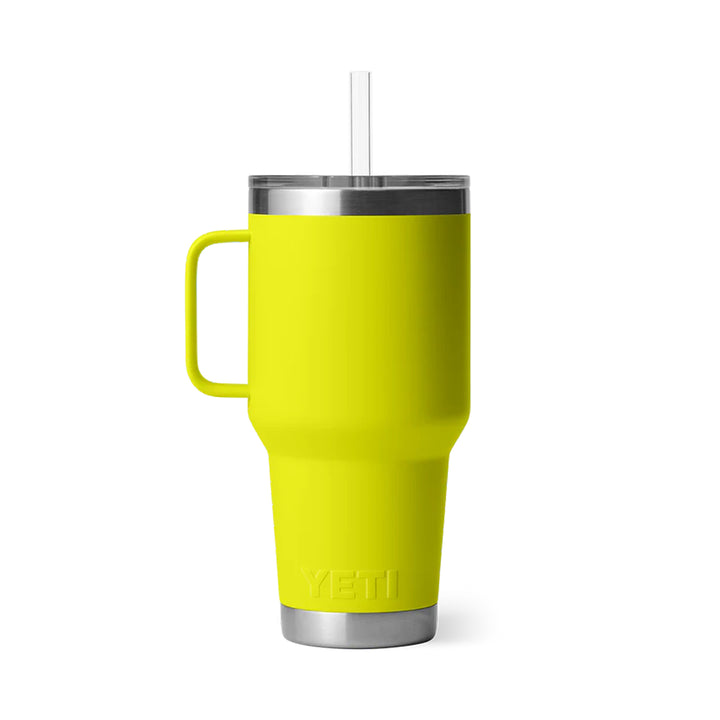 Yeti Rambler 35 oz Straw Mug - Fire Fly Yellow