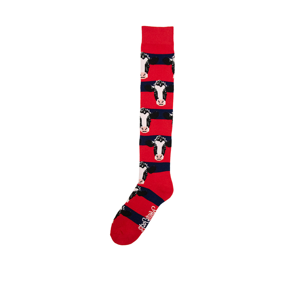 Shuttle Socks Ladies Cow Welly Socks