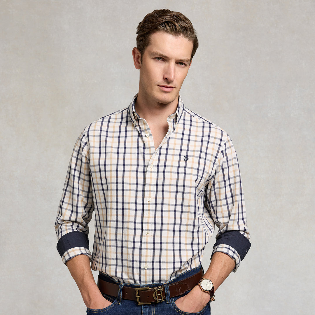 Holland Cooper Mens Relaxed Fit Button Down Shirt