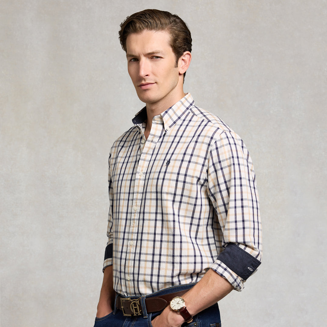 Holland Cooper Mens Relaxed Fit Button Down Shirt