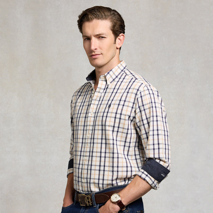 Holland Cooper Mens Relaxed Fit Button Down Shirt