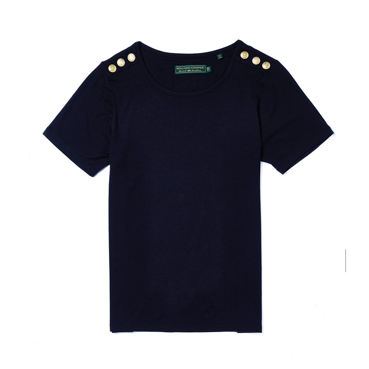 Holland Cooper Ladies Relaxed Fit Crew Neck Tee