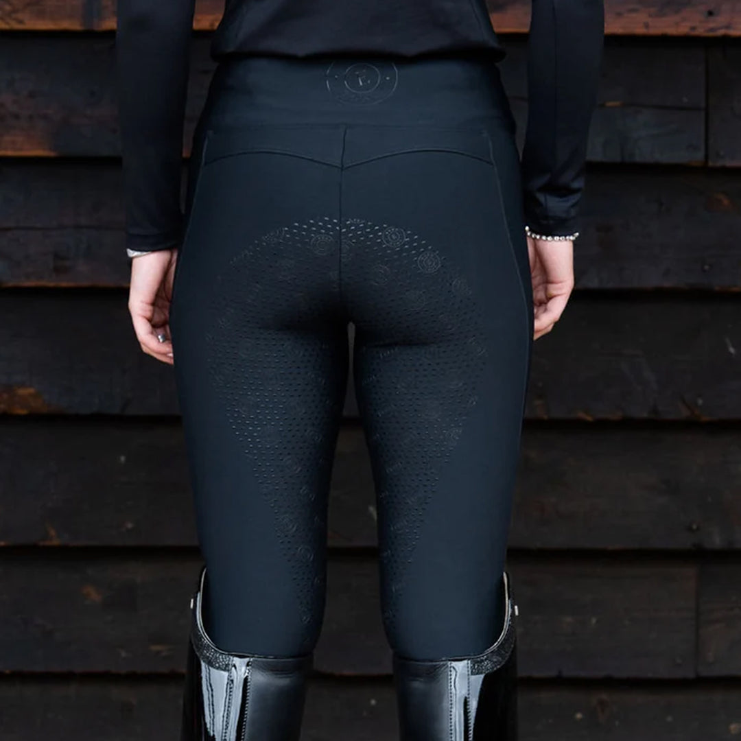 Soho Equestrian Ladies Full Grip Riding Leggings