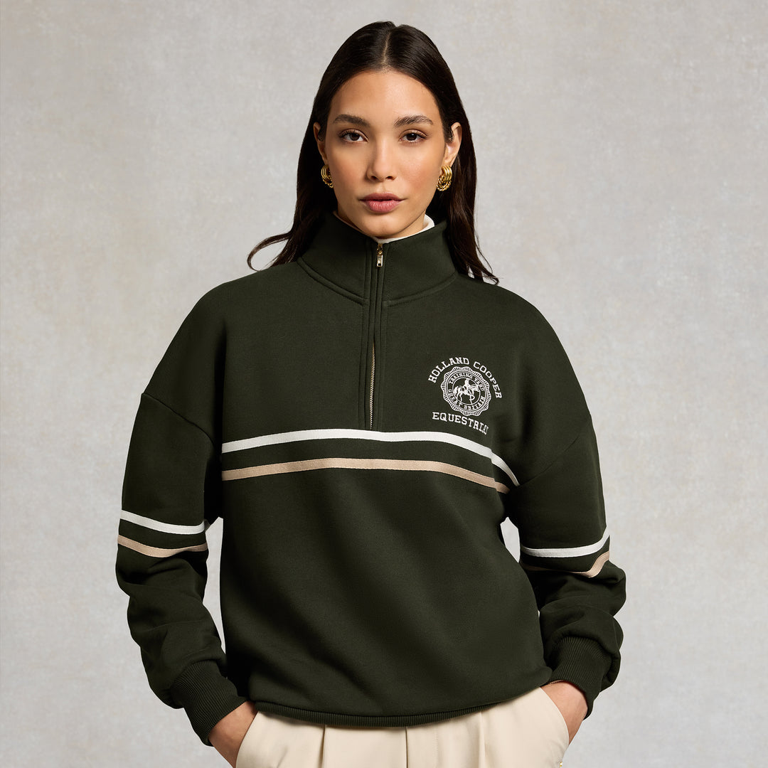 Holland Cooper Ladies Roan Quarter Zip