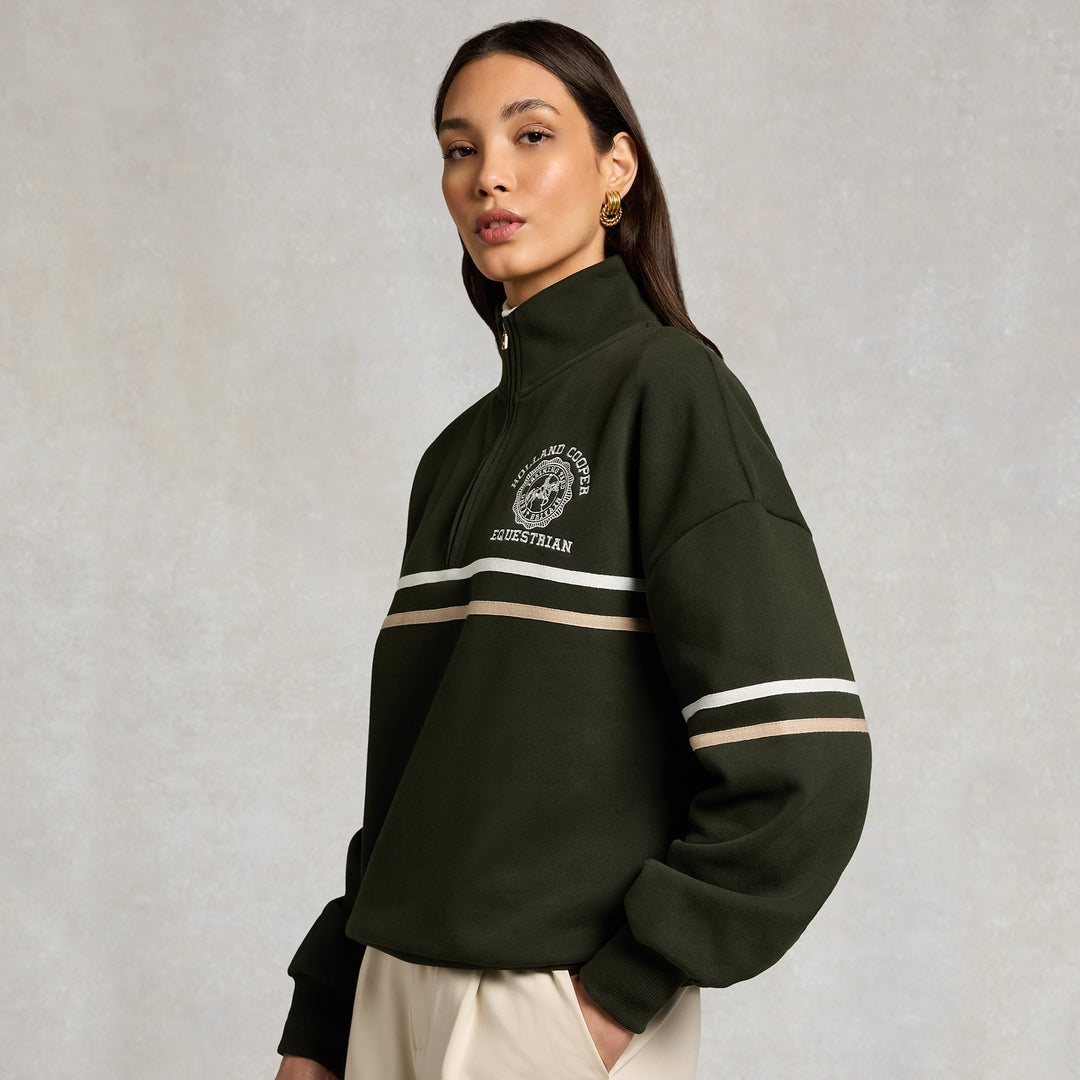 Holland Cooper Ladies Roan Quarter Zip