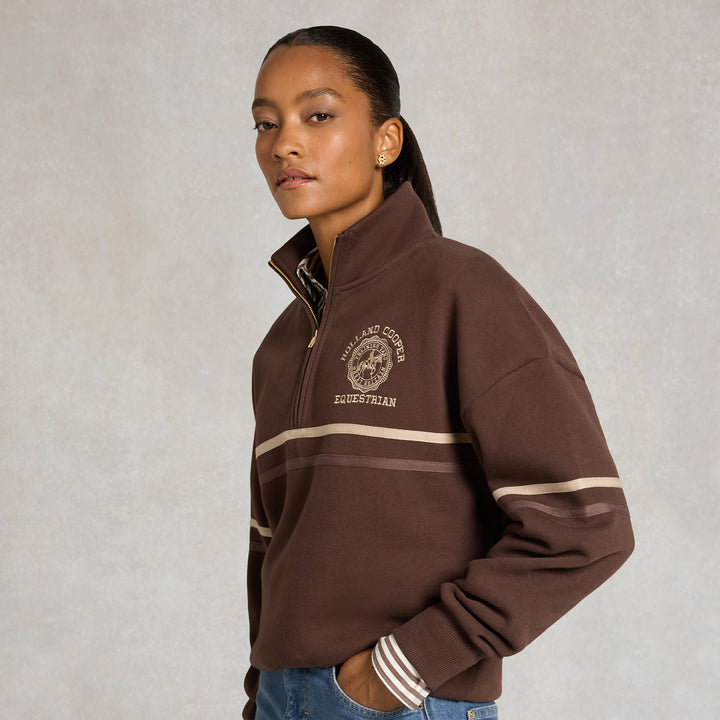 Holland Cooper Ladies Roan Quarter Zip