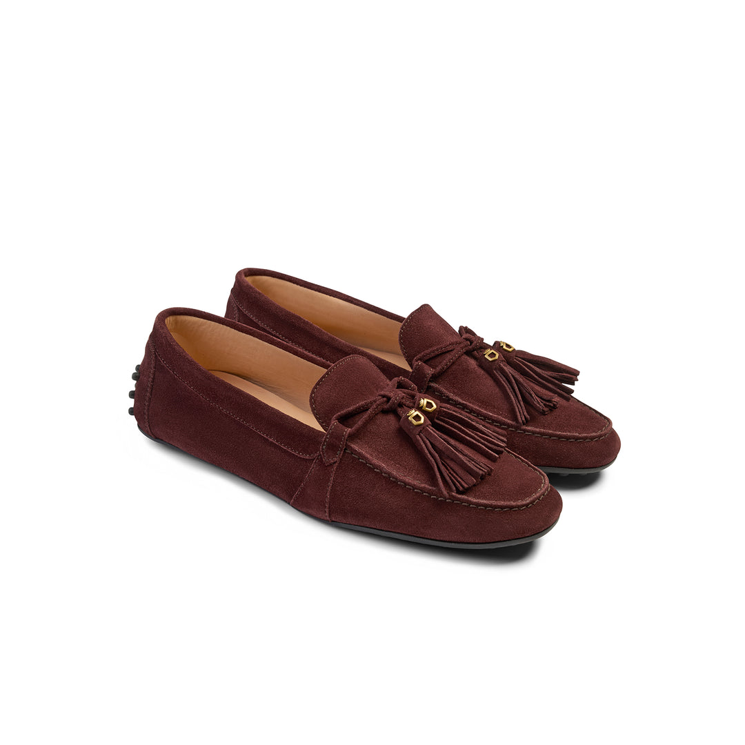 Fairfax & Favor Ladies Rutland Driver - Port Suede