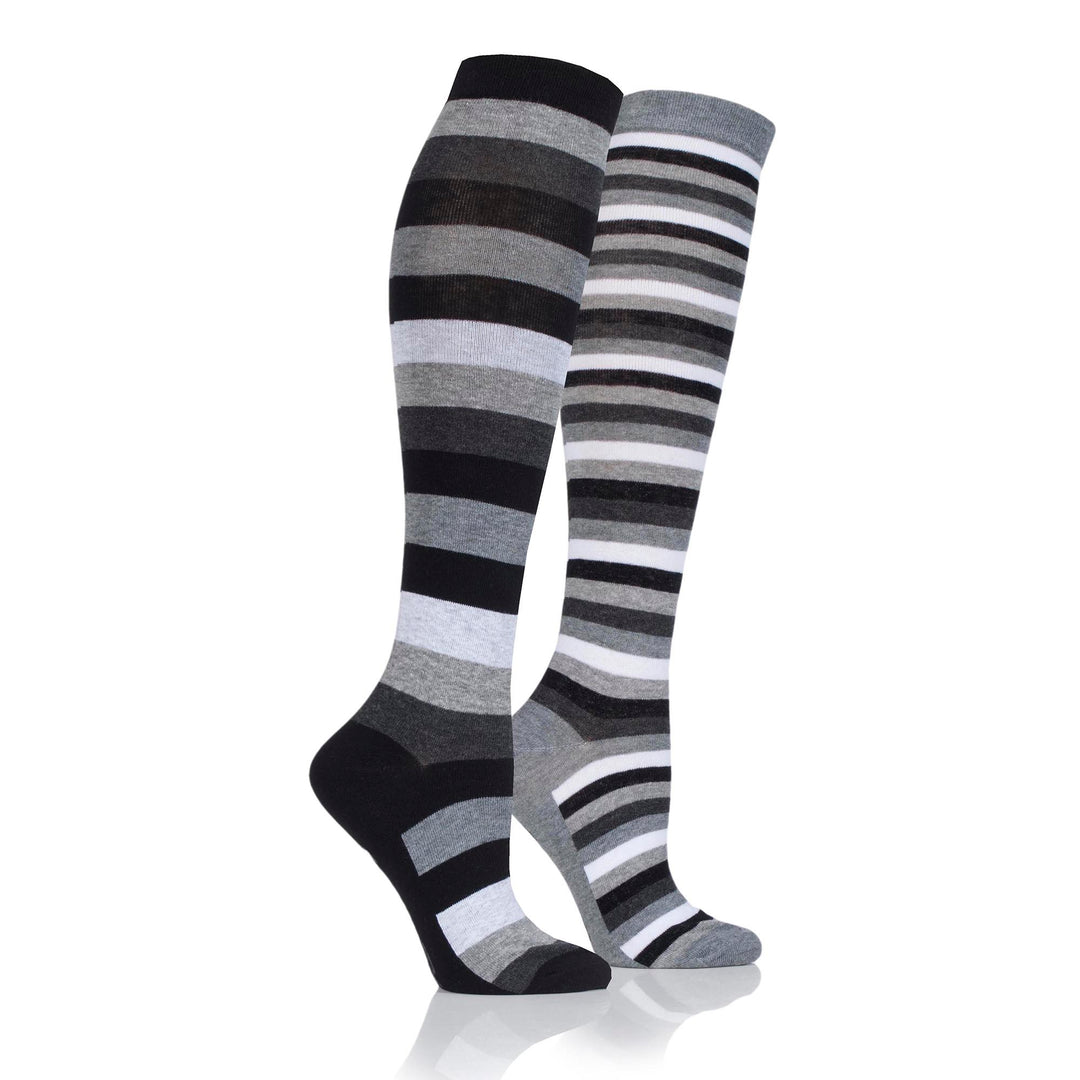 Platinum Junior Lightweight Stripe Socks - Ascot