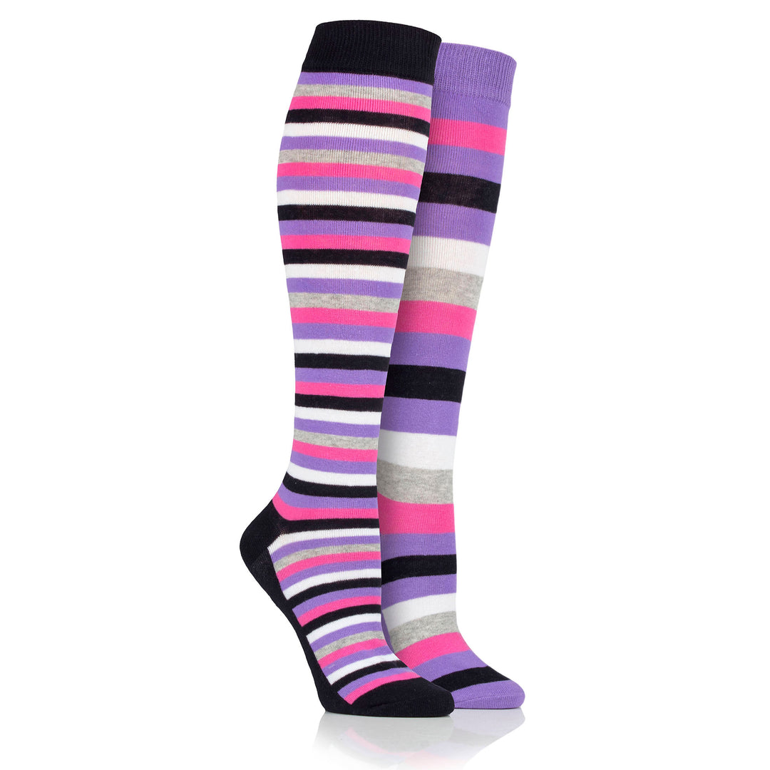 Platinum Junior Lightweight Stripe Socks - Ascot