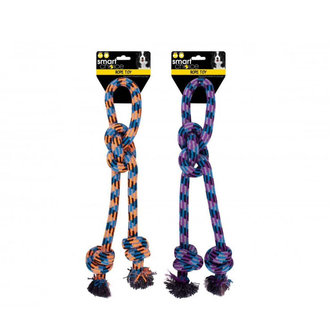 Smart Choice Triple Knot Rope Tug Dog Toy