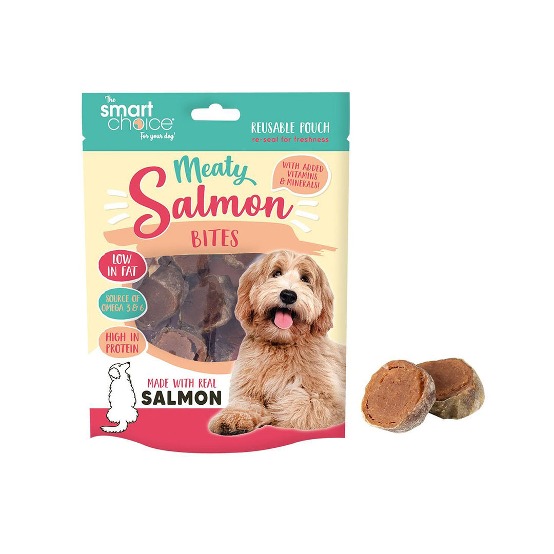 Smart Choice Salmon Skin Bites Dog Treat