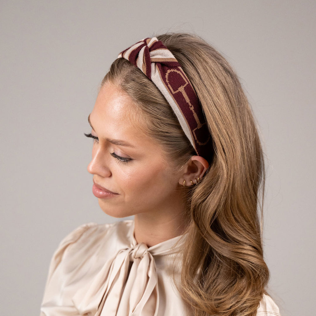 Waring Brooke Ladies Snaffle Knot Headband
