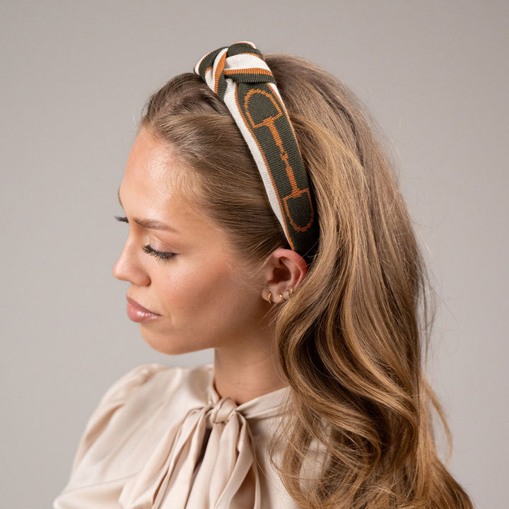 Waring Brooke Ladies Snaffle Knot Headband