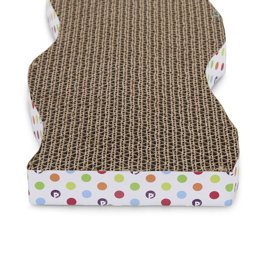 PetFace Catkins Cardboard Wave Cat Scratcher